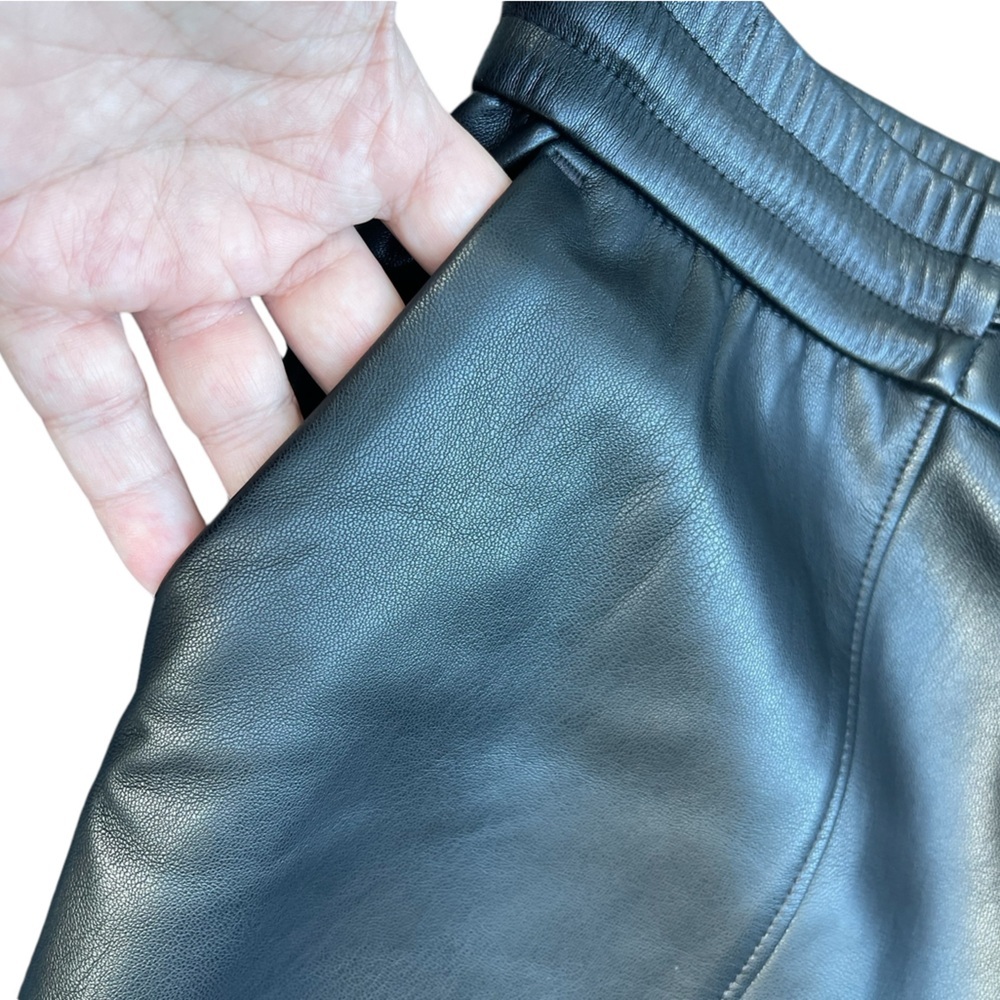 🖤🔥NWT Ann Taylor LOFT size 16P faux leather pants.  Perfect for Fall. Stylish! - Picture 8 of 8